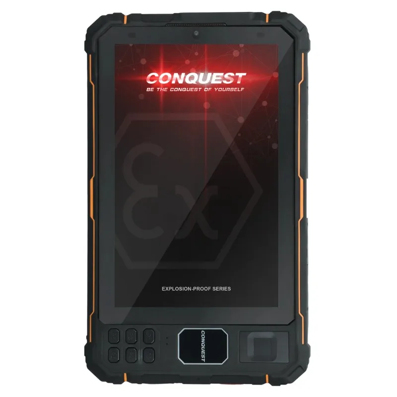 Conquest EX202 Industrial Intrinsically Safe 5G Tablet - 8GB RAM, 10000mAh Battery