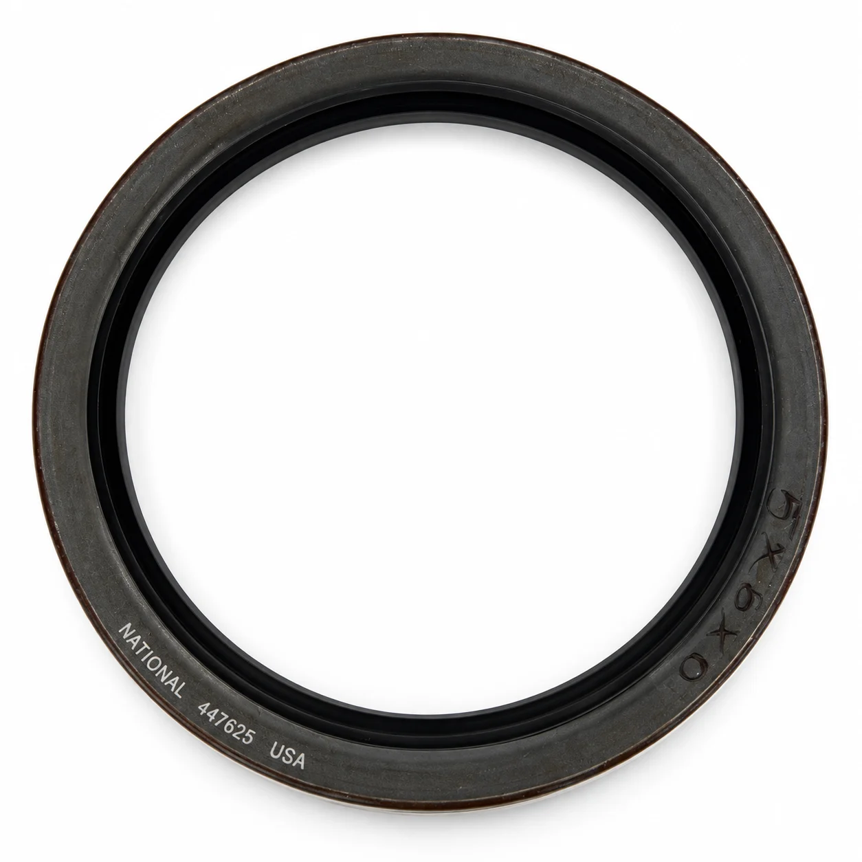 National 447625 Metal Wiper Hydraulic Seal, 5 x 6 x 0.5 inch